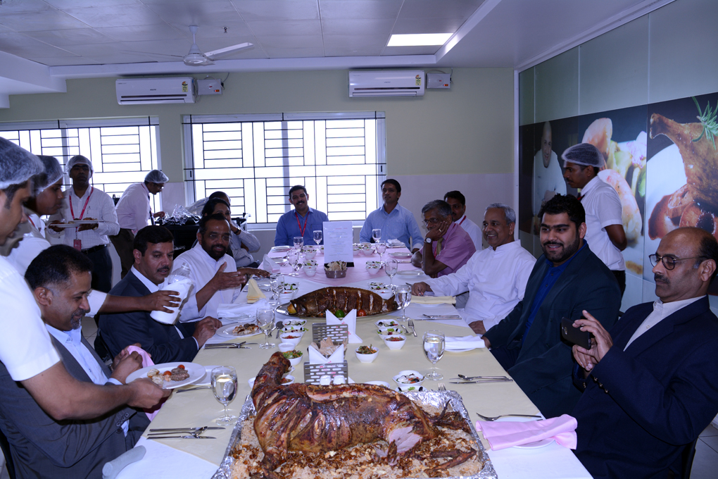 Dinner hosted by Rajagiri Hospital for Royal Office of Oman